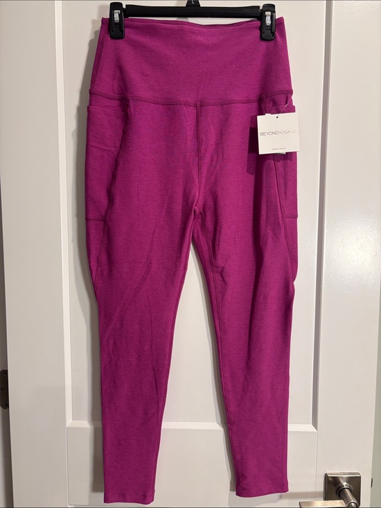 Beyond Yoga Pants - Beyond Yoga Women’s Spacedye™ Out Of Pocket High Waisted Midi Legging XL